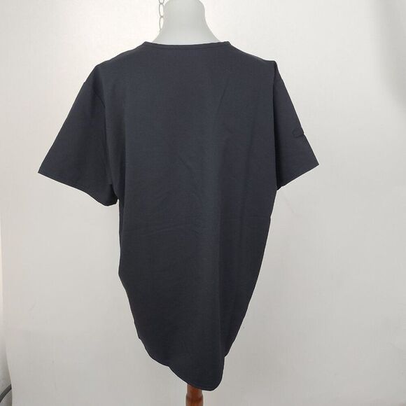 Scrubstar Ultimate Scrub Black Chest Pockets Nursing Uniform Shirt Top Womens L - Picture 4 of 5